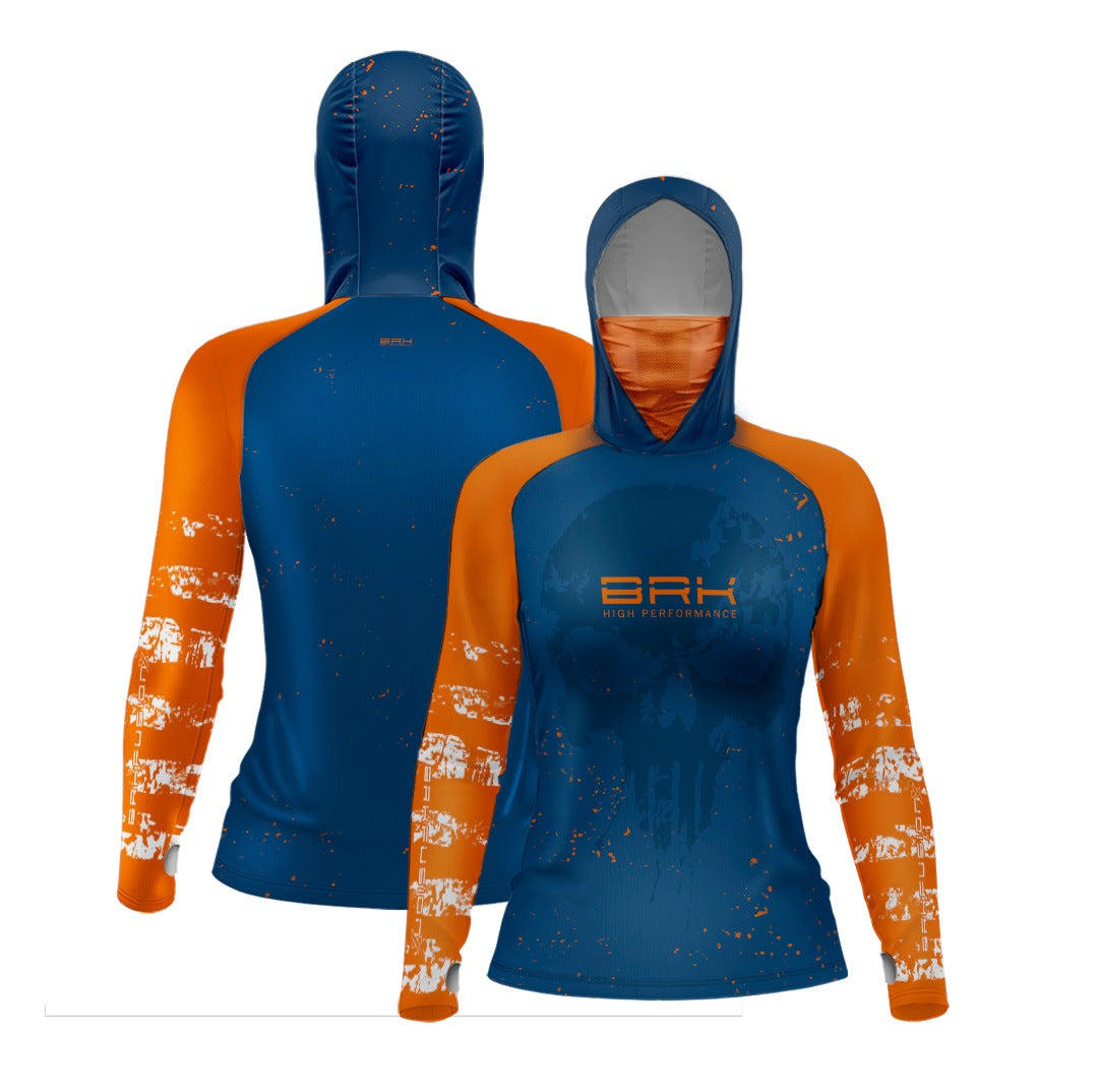 Camisa FusionX Feminina  Brk Fishing EUA com Proteção UV50+