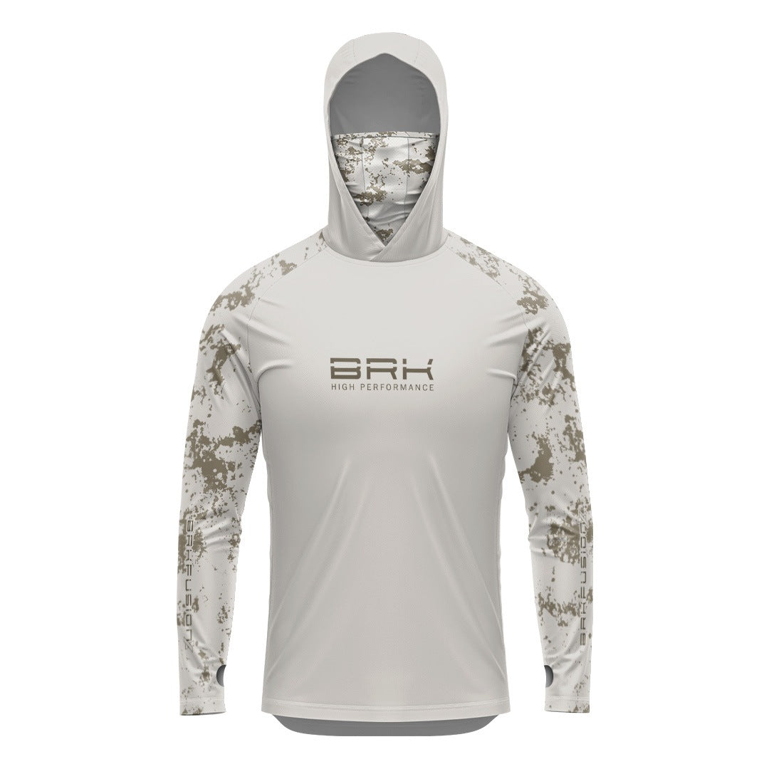 Camisa FusionX Brk Fishing Mofo Caqui com Proteção UV50+