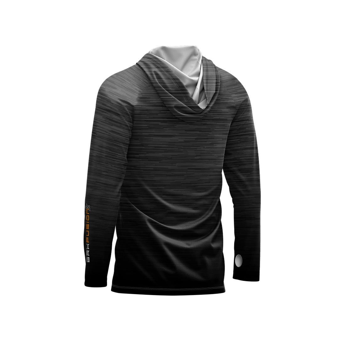 Camisa FusionX Brk Fishing Ruido Cinza Escuro com Proteção UV50+