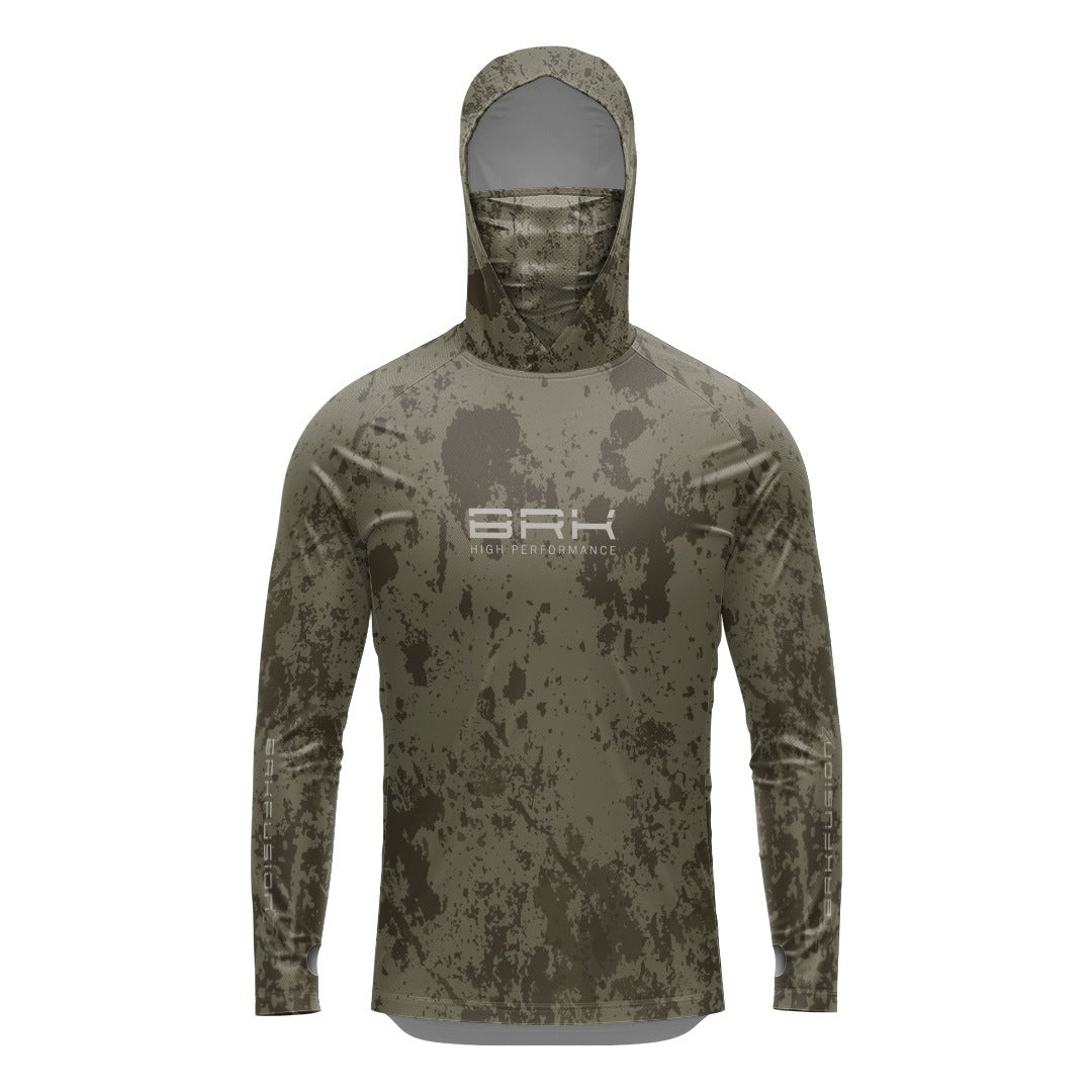 Camisa FusionX Brk Fishing Bege com Proteção UV50+