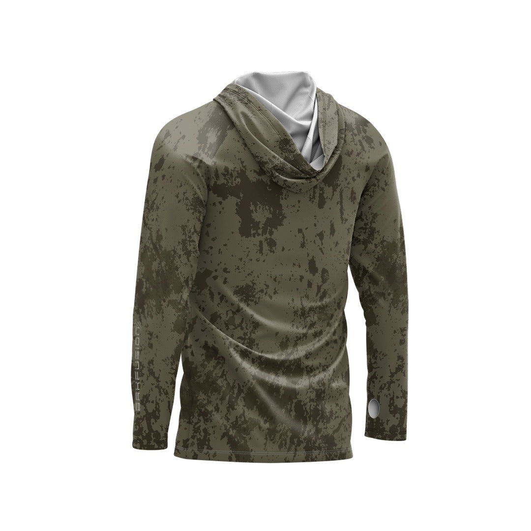 Camisa FusionX Brk Fishing Bege com Proteção UV50+