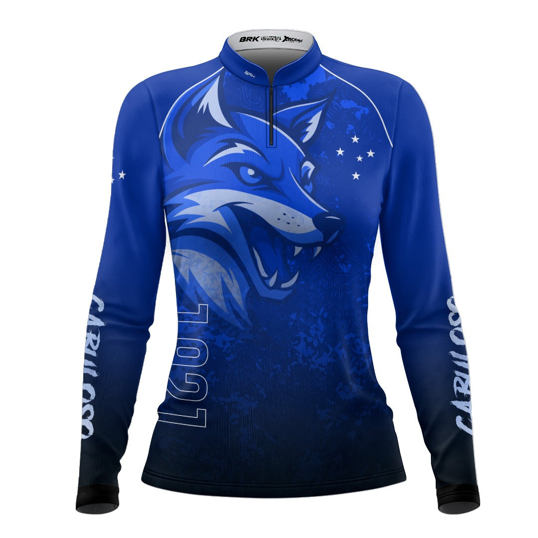 Camisa de Pesca Feminina Brk Cruzeiro Cabuloso com Proteção UV50+