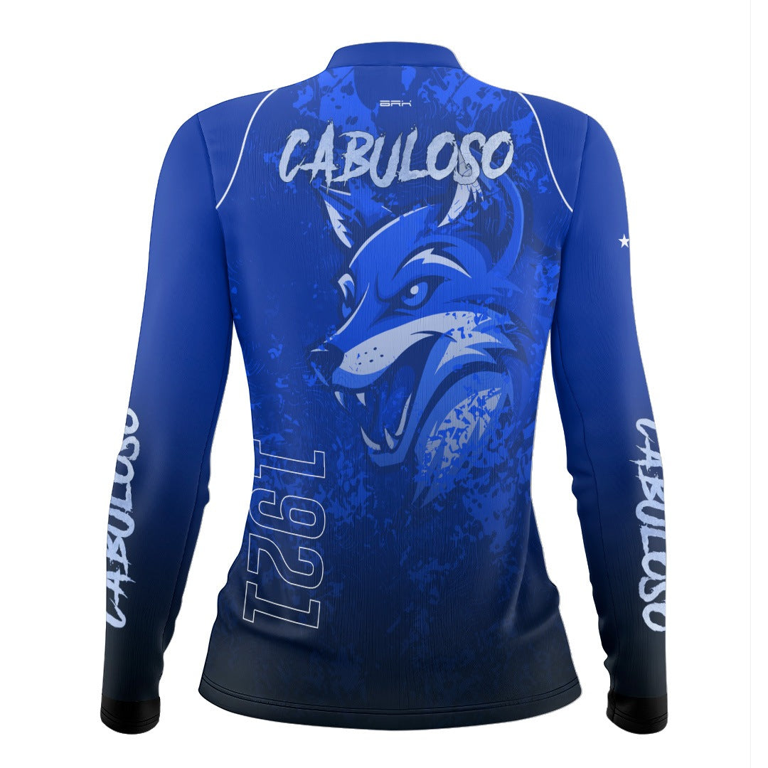 Camisa de Pesca Feminina Brk Cruzeiro Cabuloso com Proteção UV50+