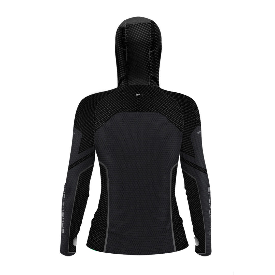 Camisa FusionX Feminina  Brk Fishing Fibra de Carbono com Proteção UV50+