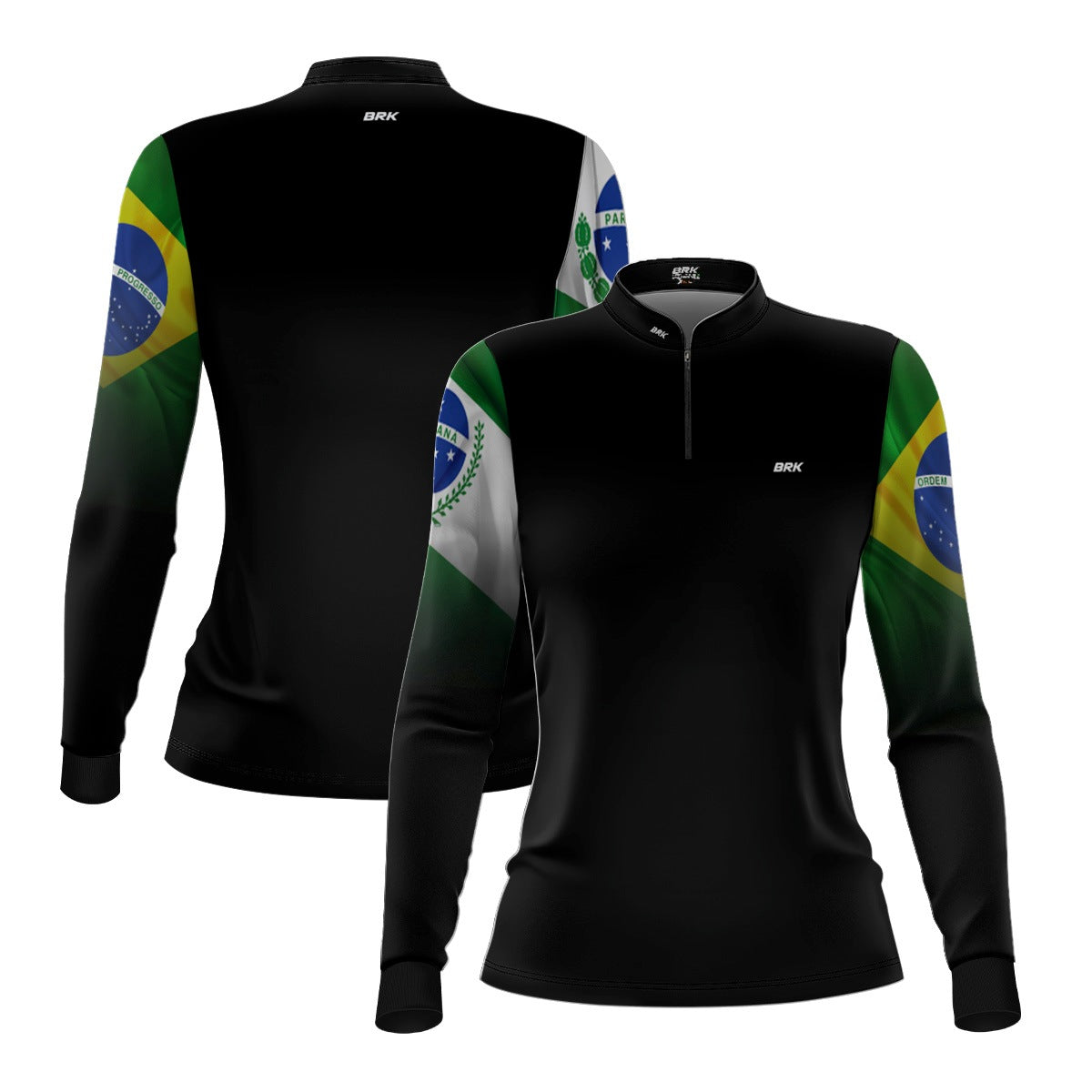 Camisa Feminina Brk Paraná Brasil com Proteção Solar UV50+