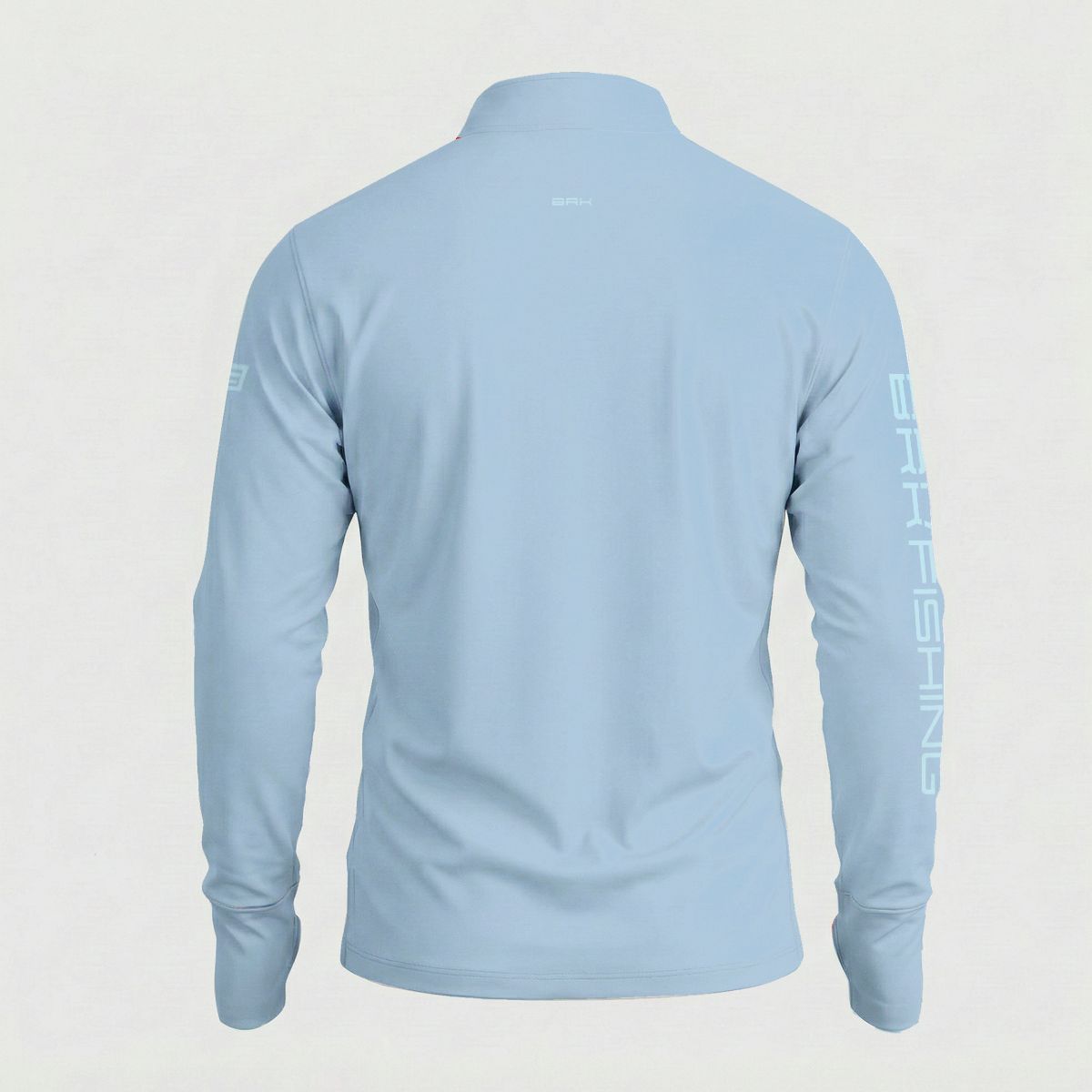 Camisa ArmorX Brk Fishing Azul Claro Lisa com Proteção Solar UV50+