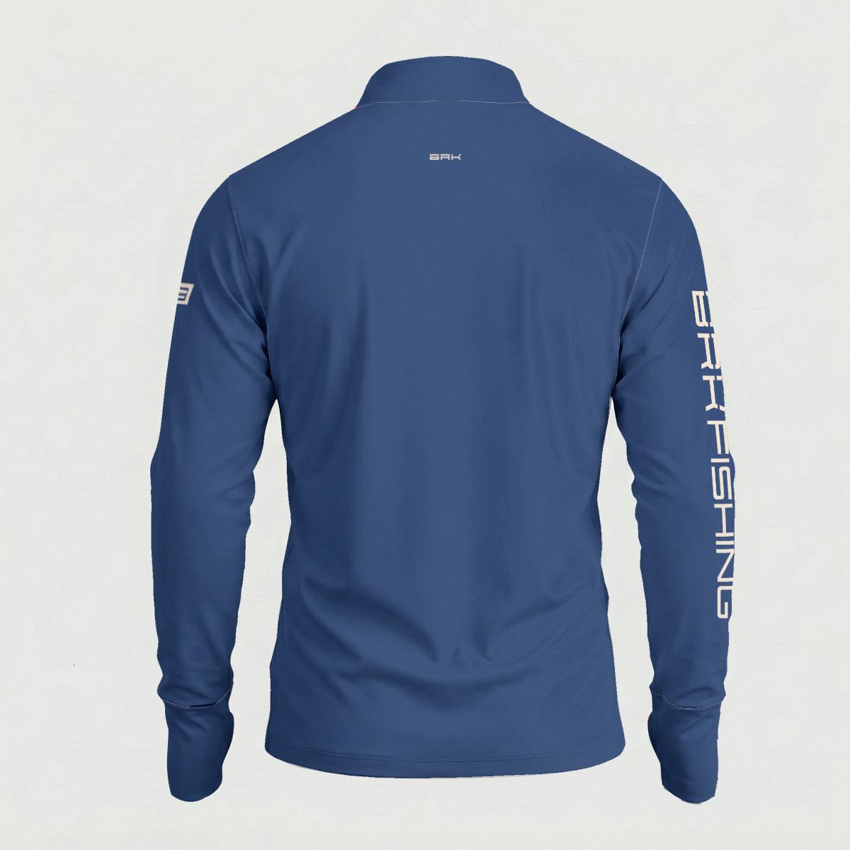 Camisa ArmorX Brk Fishing Azul Marinho Lisa com Proteção Solar UV50+