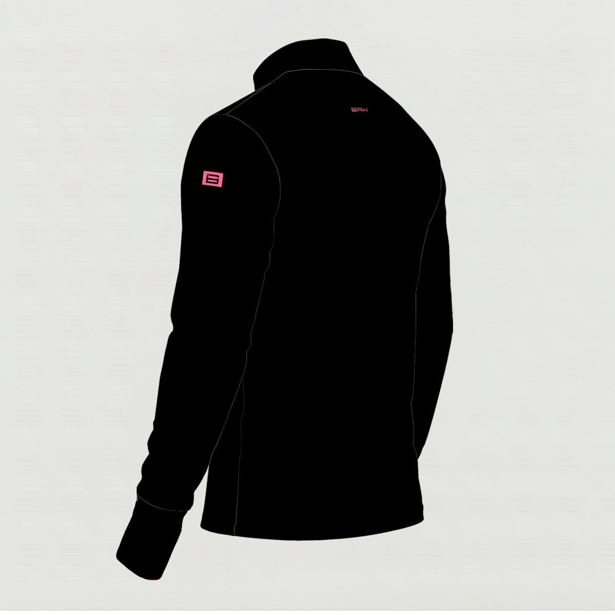 Camisa ArmorX Brk Fishing Preta com Detalhes Rosa e Proteção Solar UV50+