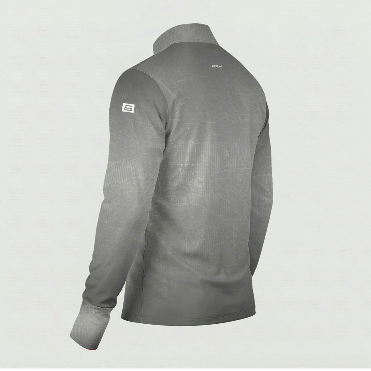 Camisa ArmorX Brk Fishing Cinza Camuflada com Proteção Solar UV50+