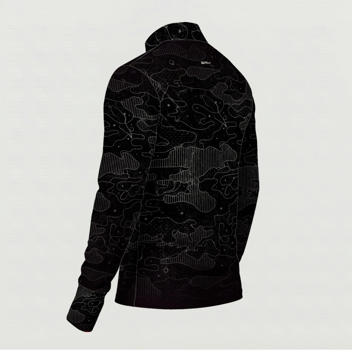 Camisa ArmorX Brk Fishing Preta Camuflada com Proteção Solar UV50+