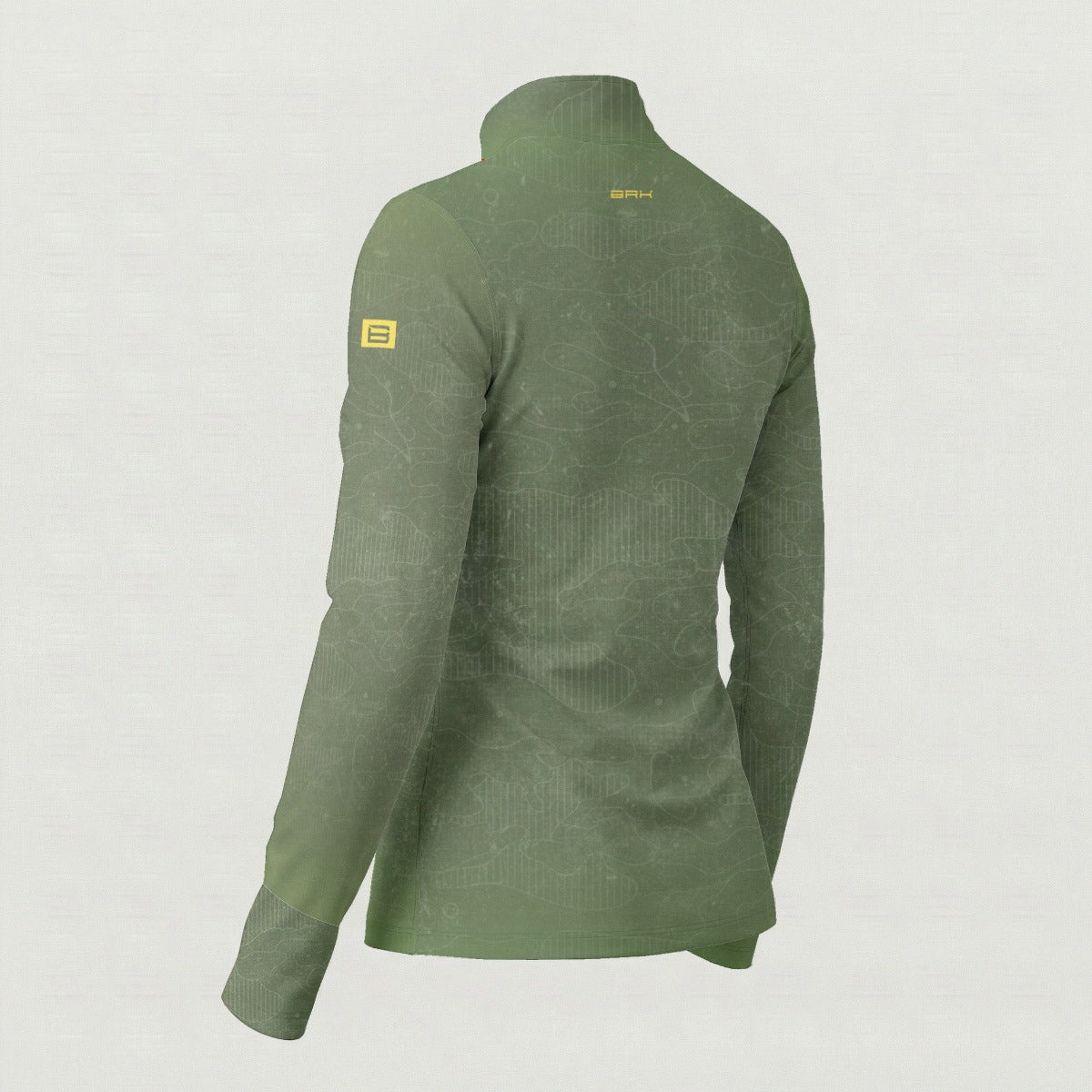 Camisa ArmorX Feminina Brk Fishing Verde Militar Camuflada com Proteção Solar UV50+