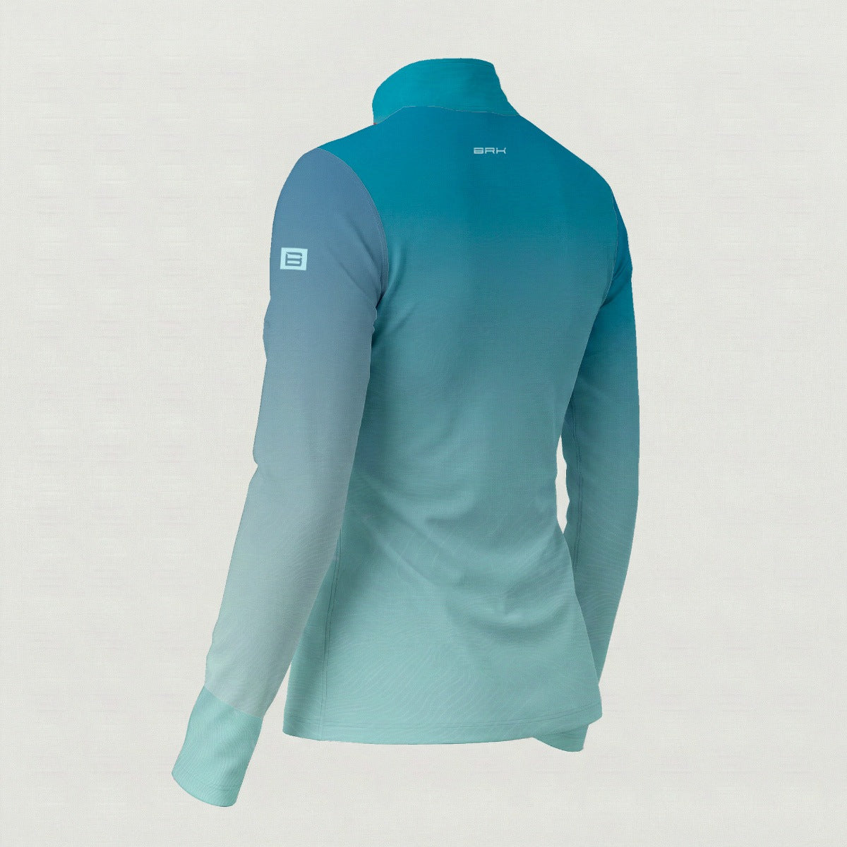 Camisa ArmorX Feminina Brk Fishing Degradê Azul Turquesa com Proteção UV50+