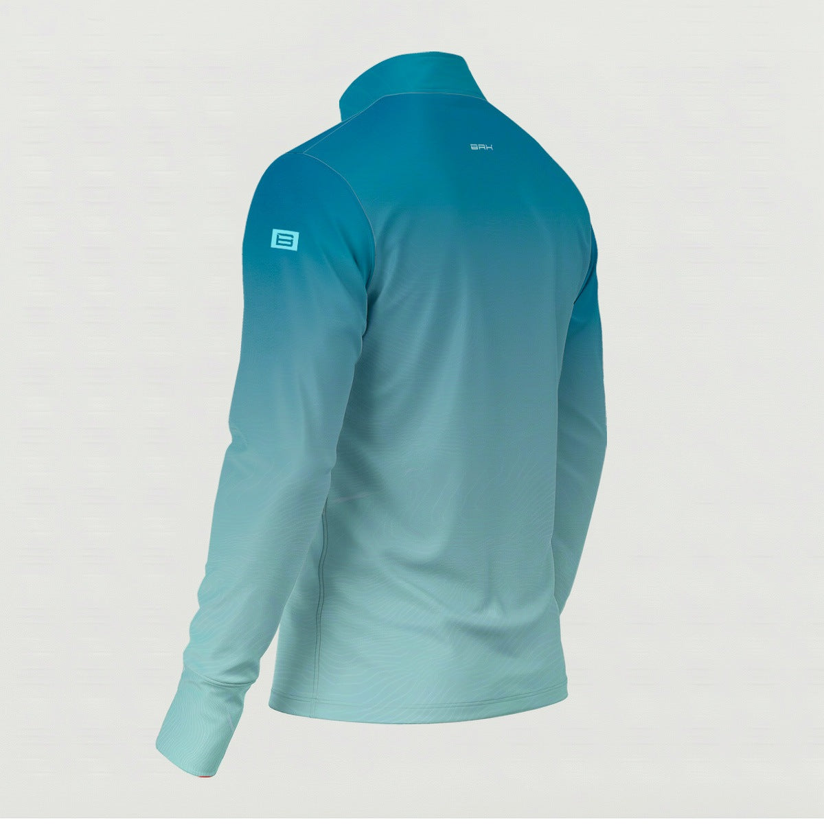 Camisa ArmorX Brk Fishing Degradê Azul Turquesa com Proteção UV50+
