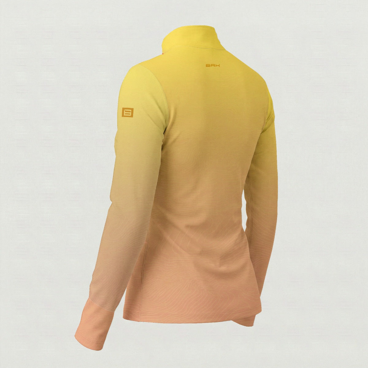 Camisa ArmorX Feminina Brk Fishing Degradê Amarelo e Laranja com Proteção UV50+