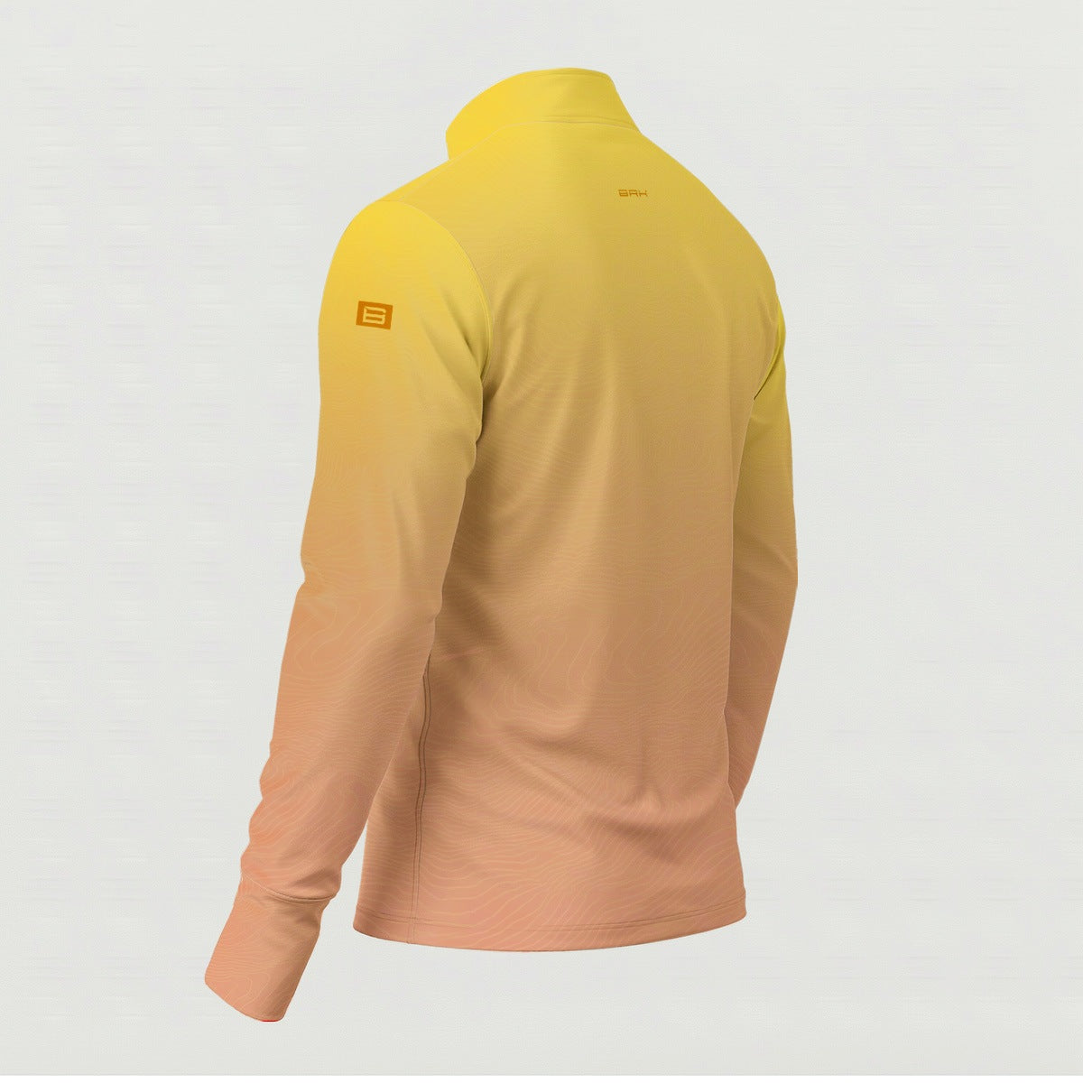 Camisa ArmorX Brk Fishing Degradê Amarelo e Laranja com Proteção UV50+