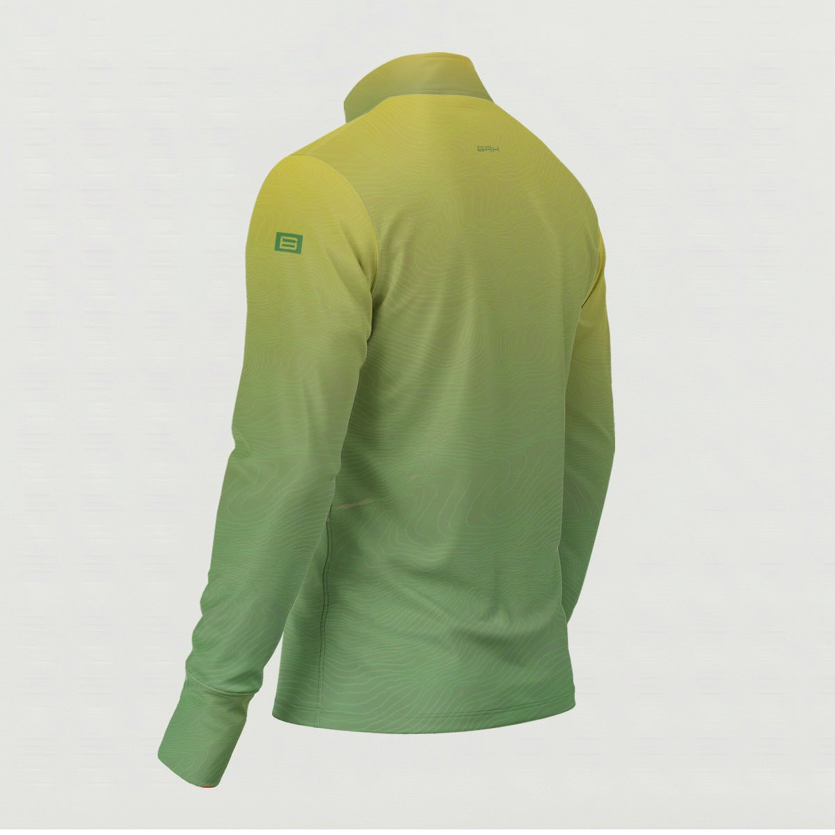 Camisa ArmorX Brk Fishing Verde e Amarelo com Proteção UV50+