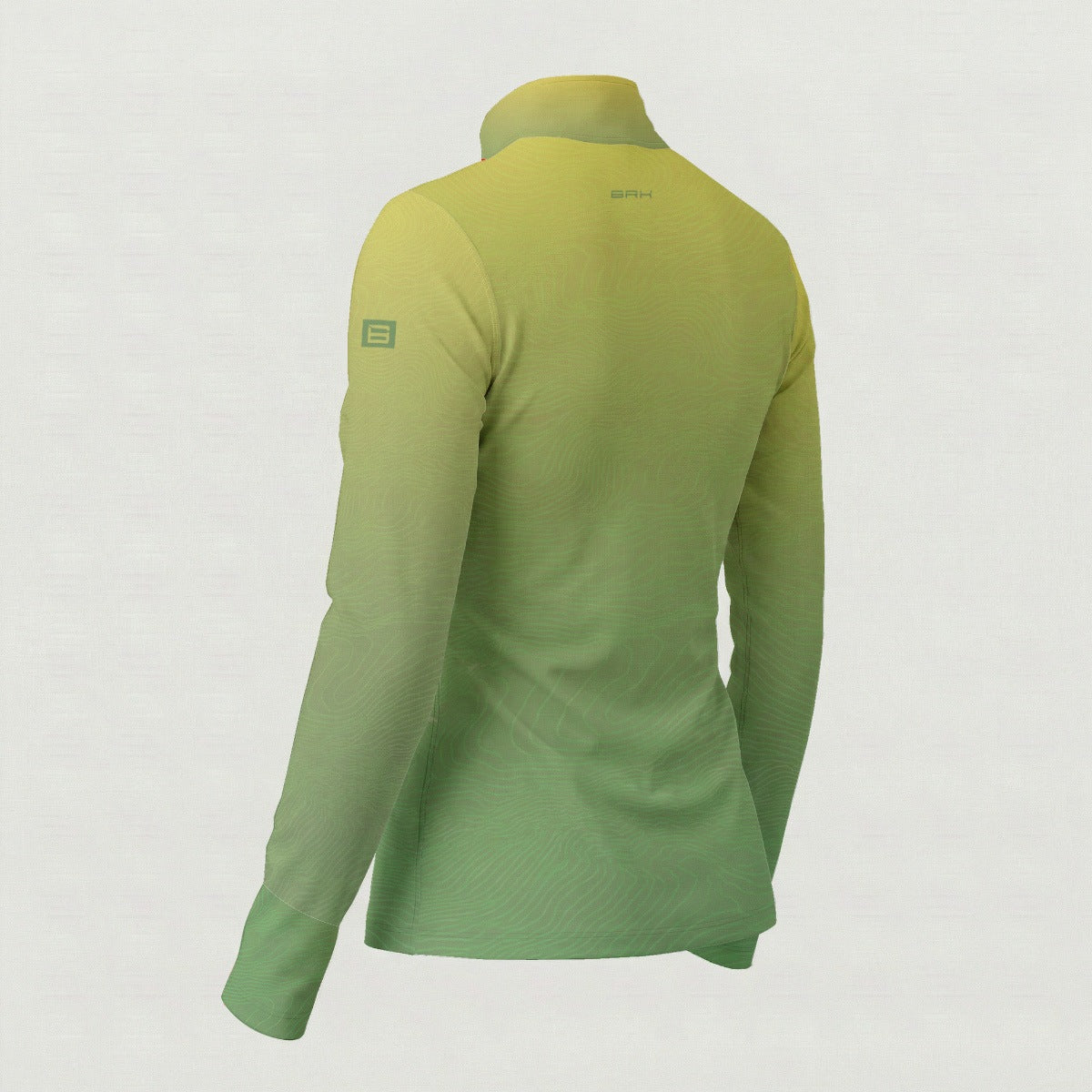 Camisa ArmorX Feminina Brk Fishing Verde e Amarelo com Proteção UV50+