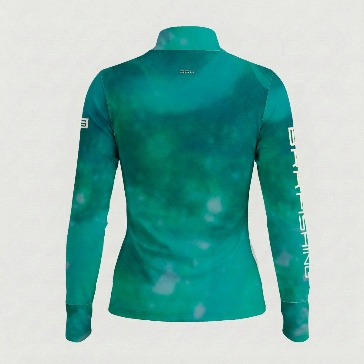 Camisa ArmorX Feminina Brk Fishing Degradê Verde Esmeralda com Proteção UV50+