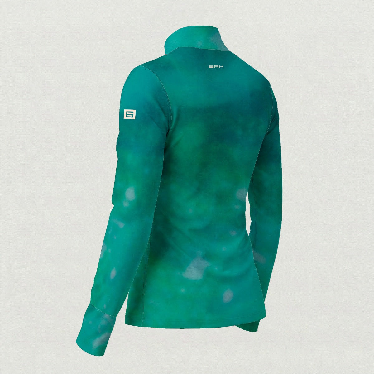 Camisa ArmorX Feminina Brk Fishing Degradê Verde Esmeralda com Proteção UV50+