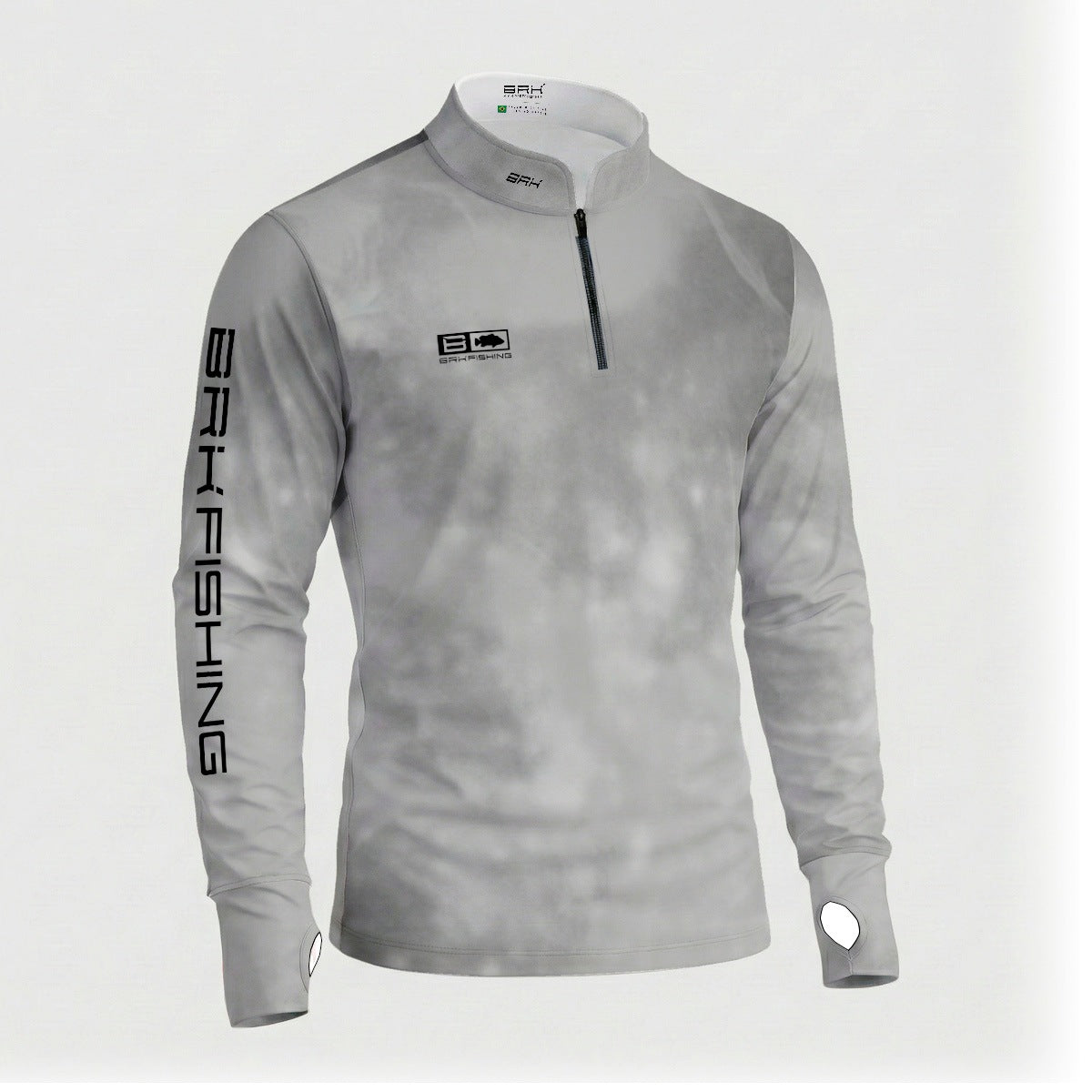 Camisa ArmorX Brk Fishing Degradê Cinza com Proteção UV50+