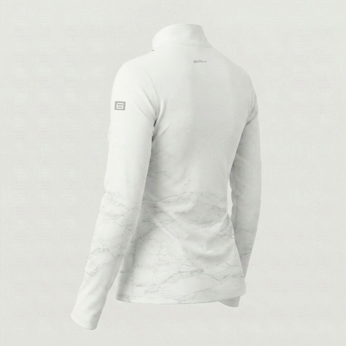 Camisa ArmorX Feminina Brk Fishing Branca Marmorizada com Proteção UV50+