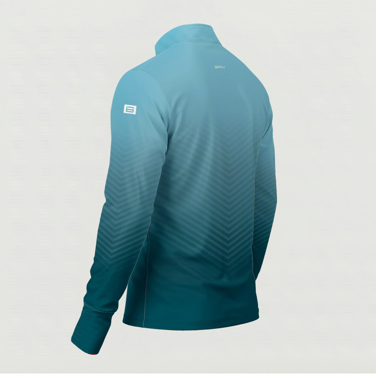 Camisa ArmorX Brk Fishing Degradê Azul Claro e Verde Petróleo com Proteção UV50+