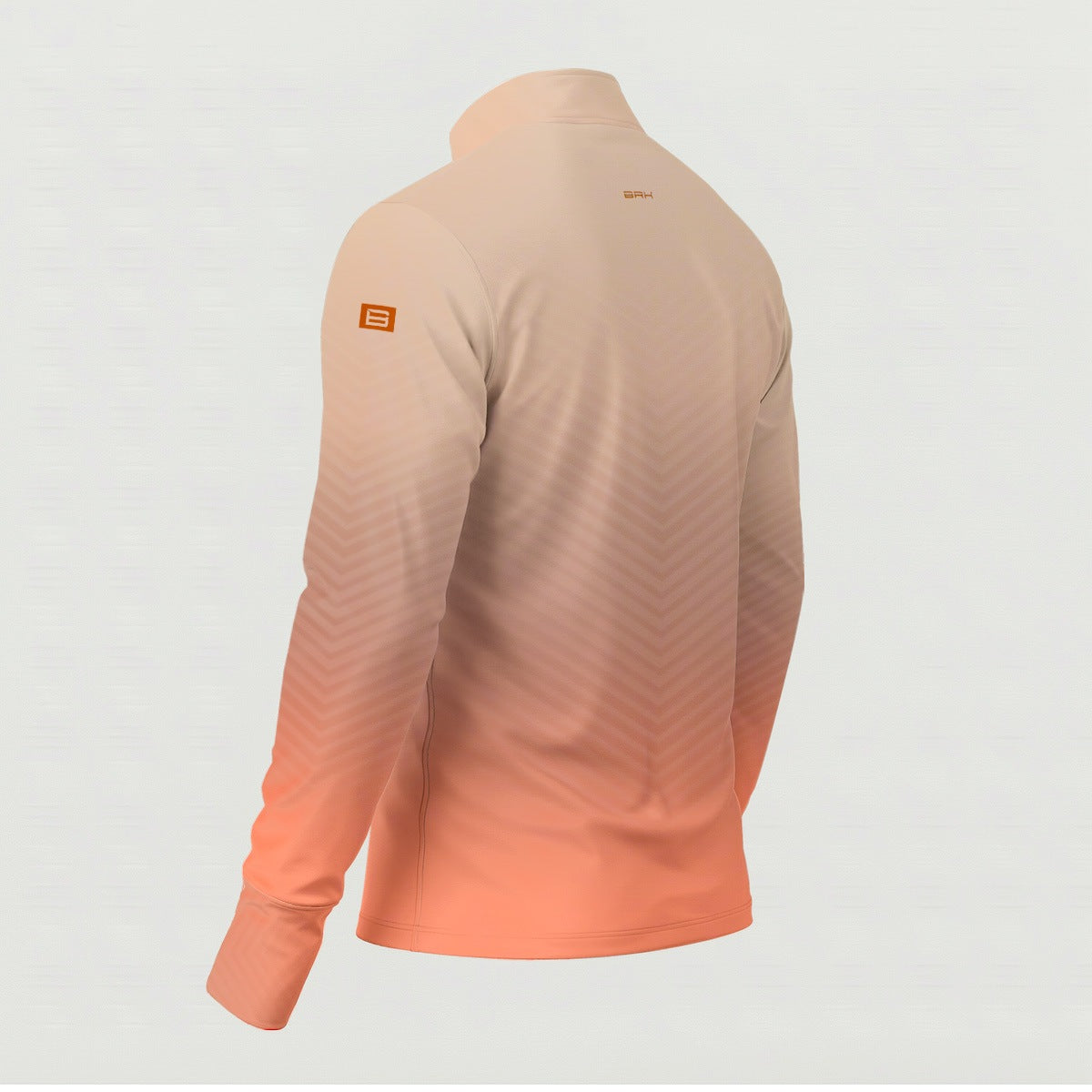 Camisa ArmorX Brk Fishing Degradê Bege e Laranja com Proteção UV50+