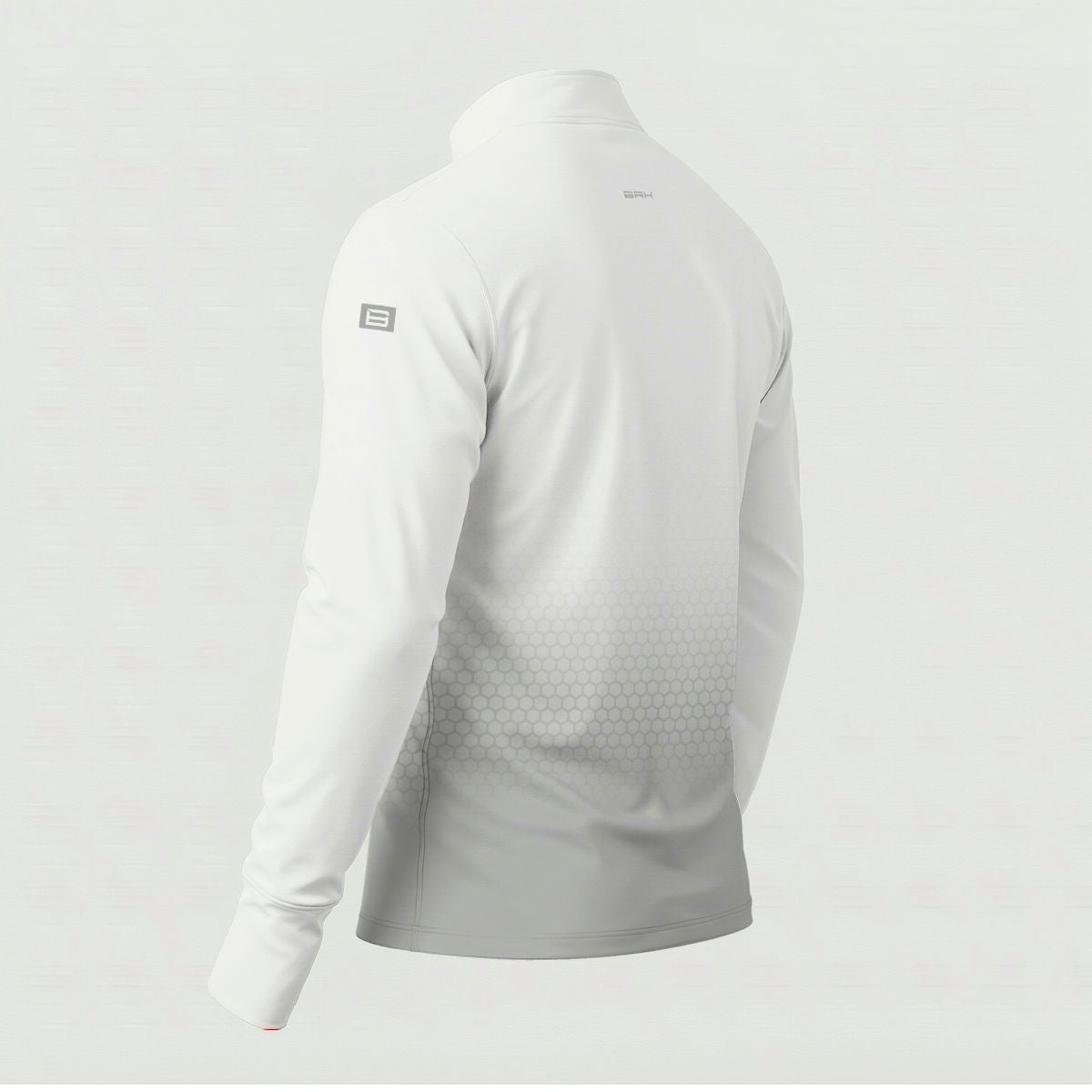 Camisa ArmorX BRK Fishing Colmeia Degradê Branco Cinza com Proteção UV50+