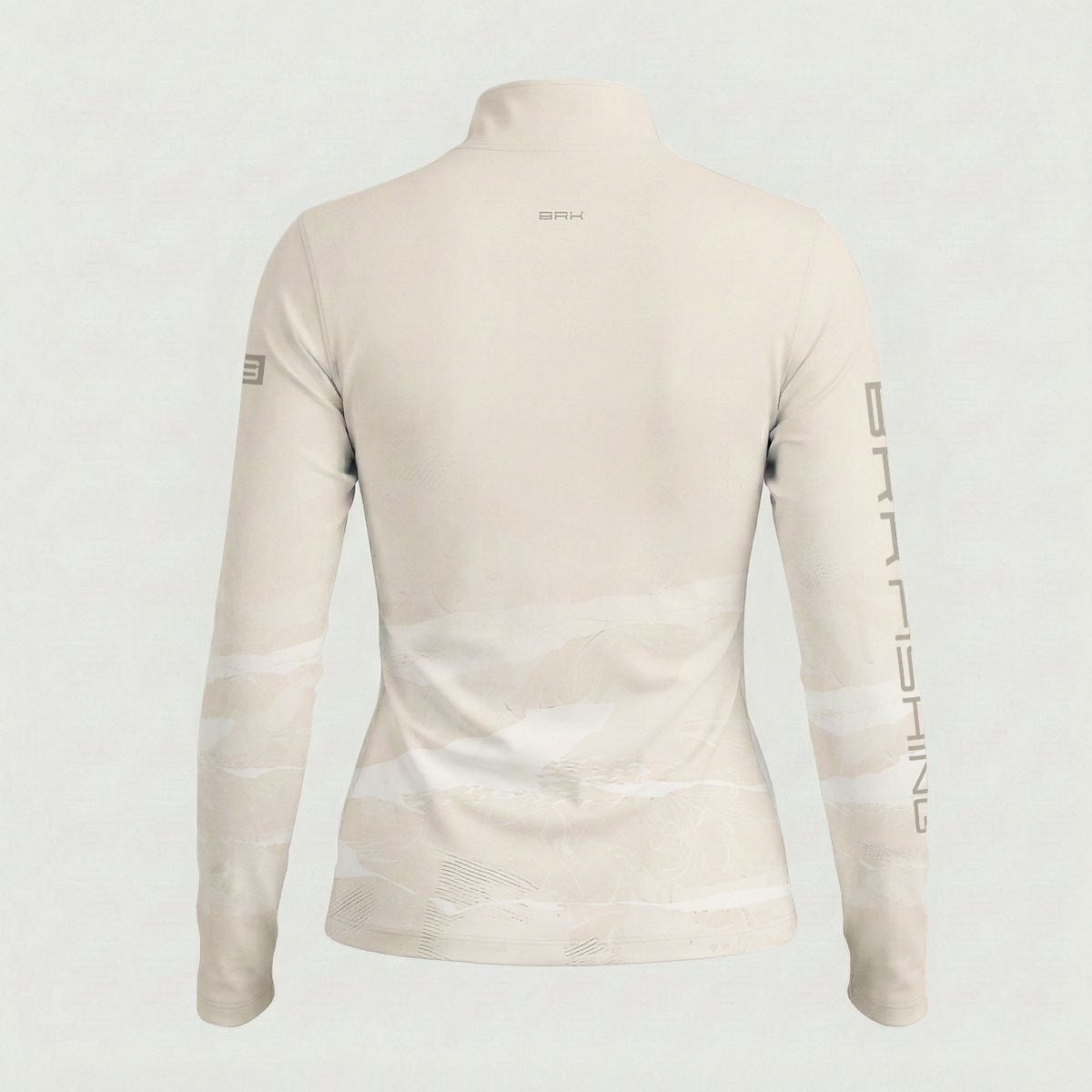 Camisa ArmorX Feminina BRK Fishing Ondas Areia com Proteção UV50+