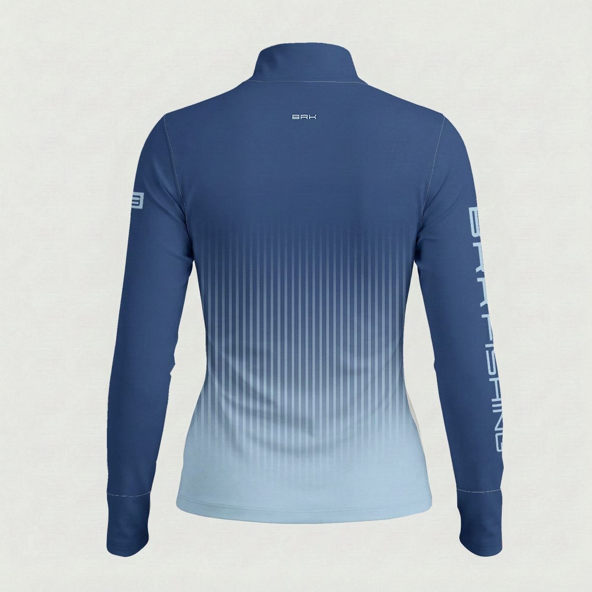 Camisa ArmorX Feminina BRK Fishing Degradê Azul Marinho com Proteção UV50+