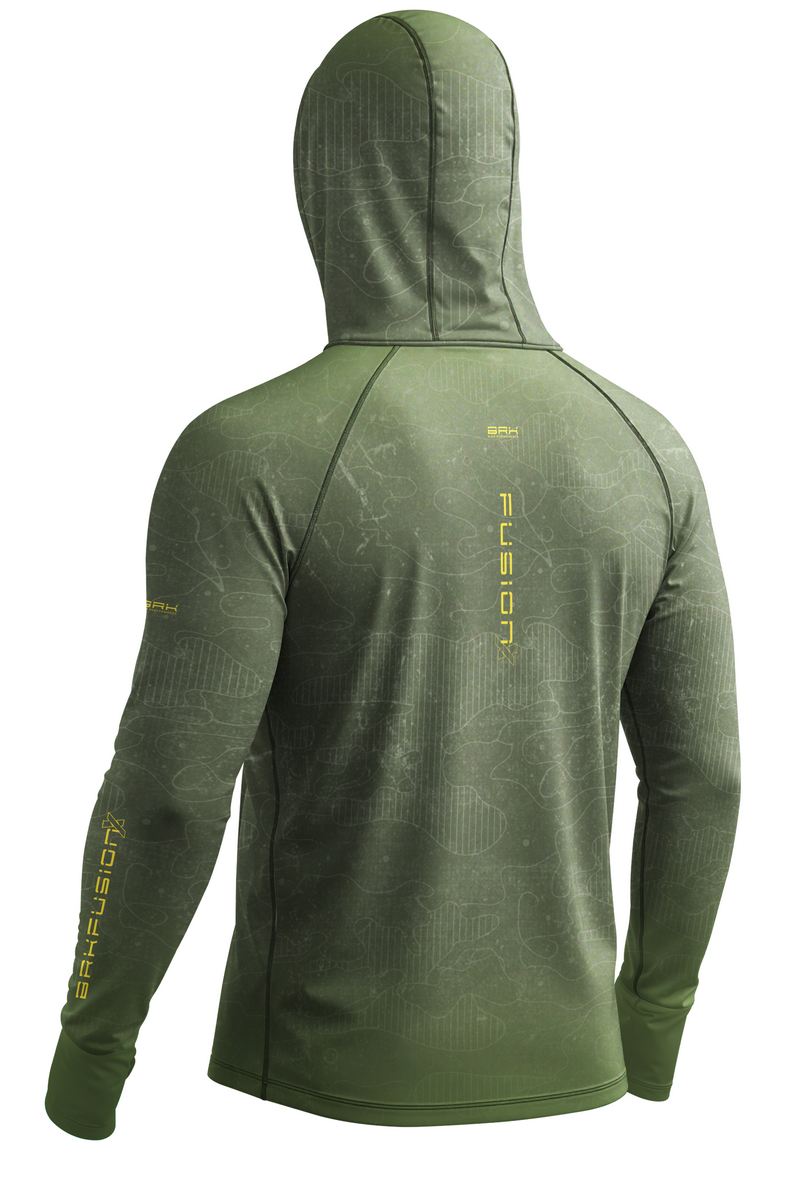 Camisa FusionX Brk Camo Verde com Proteção UV50+