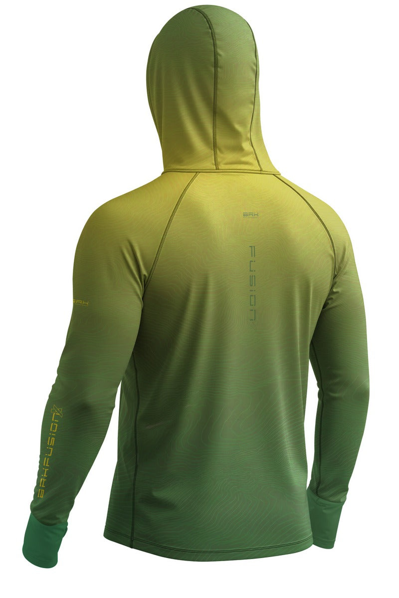 Camisa FusionX Brk Verde Degradê com Proteção UV50+