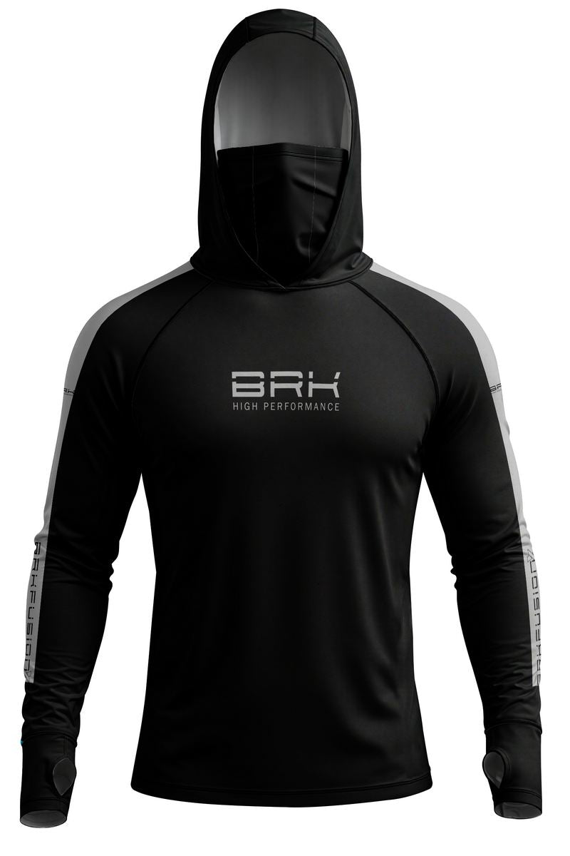 Camisa FusionX Brk Black Shadow com Proteção UV50+