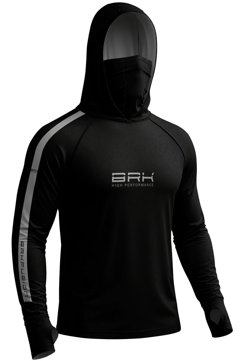 Camisa FusionX Brk Black Shadow com Proteção UV50+