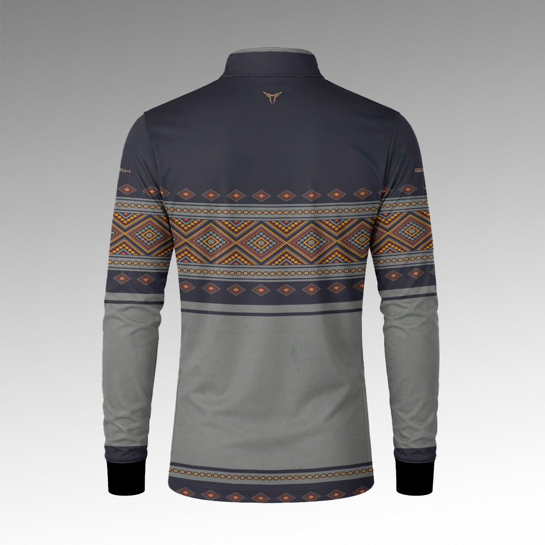Camisa Brk Agro Apache Cinza com UV50+