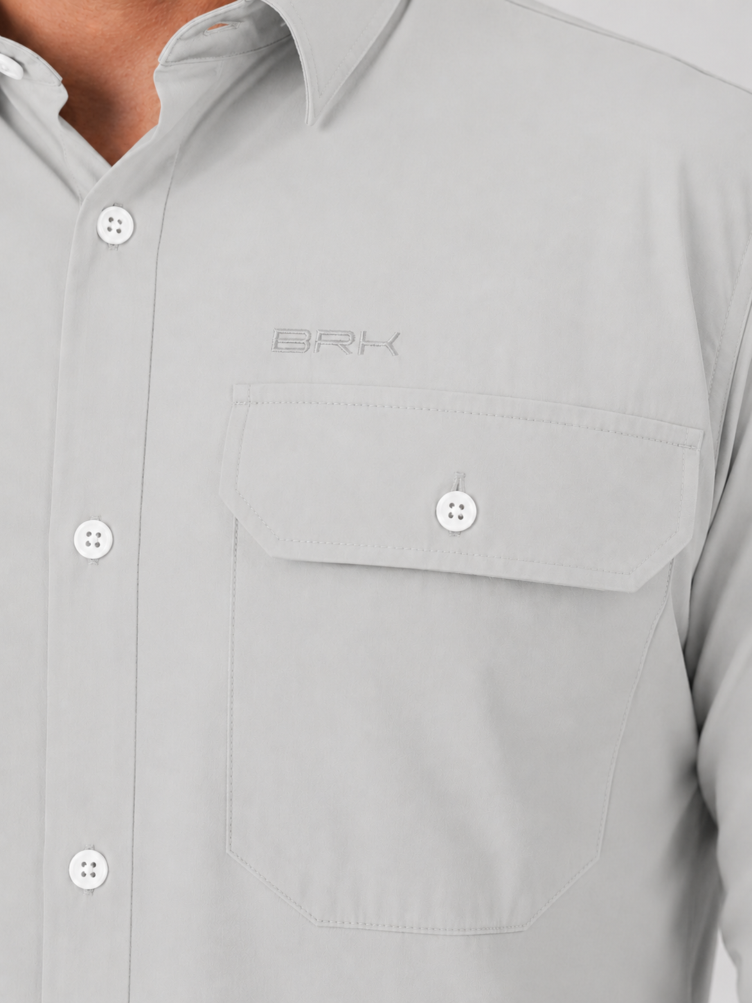 Camisa Adventure Cinza Ártico com Proteção UV50+