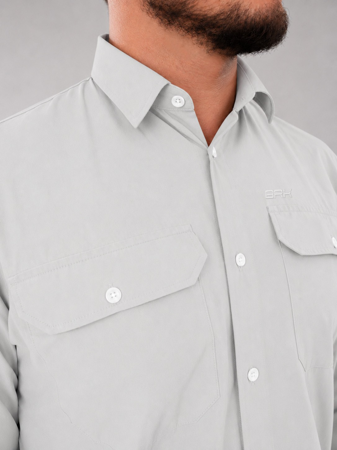 Camisa Adventure Cinza Ártico com Proteção UV50+
