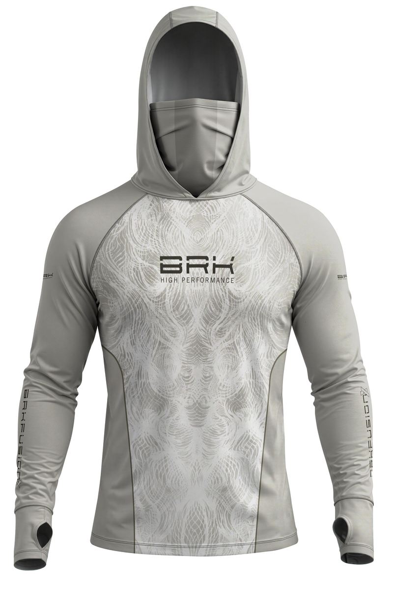 Camisa FusionX Réptil Brk Snake Ice Cinza com Proteção UV50+