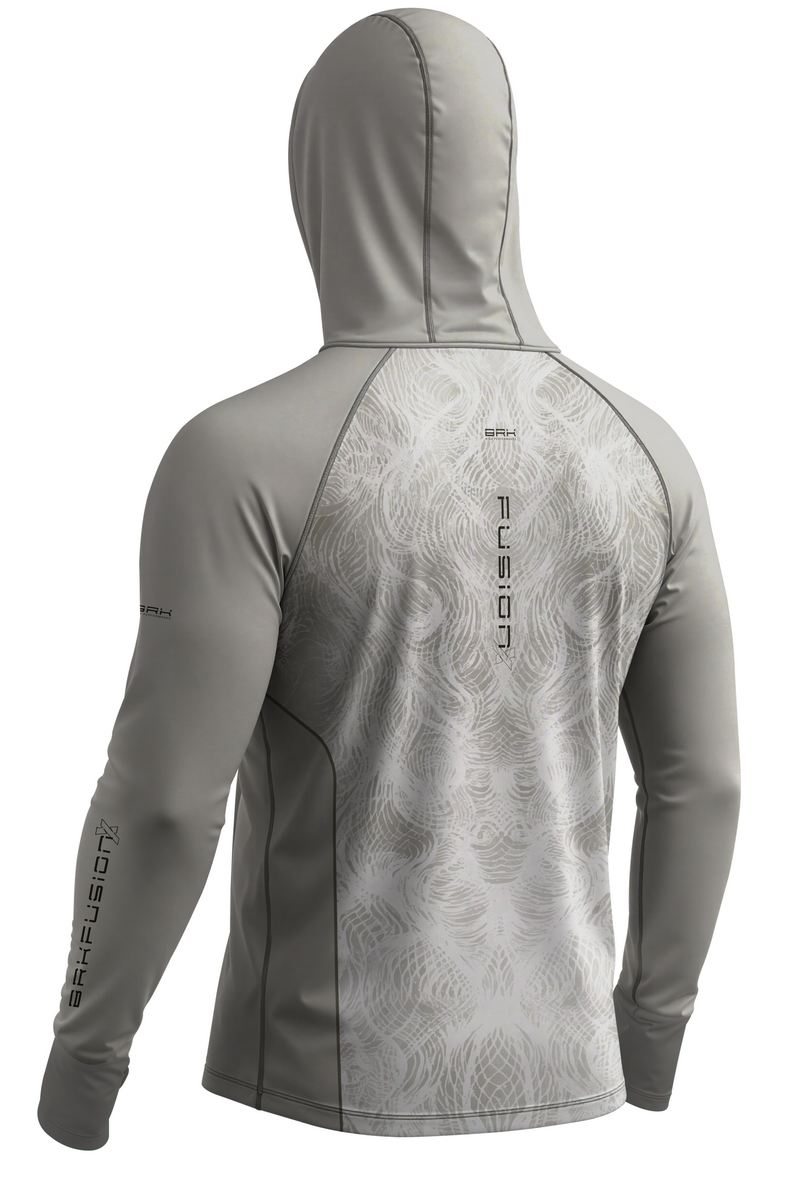 Camisa FusionX Réptil Brk Snake Ice Cinza com Proteção UV50+