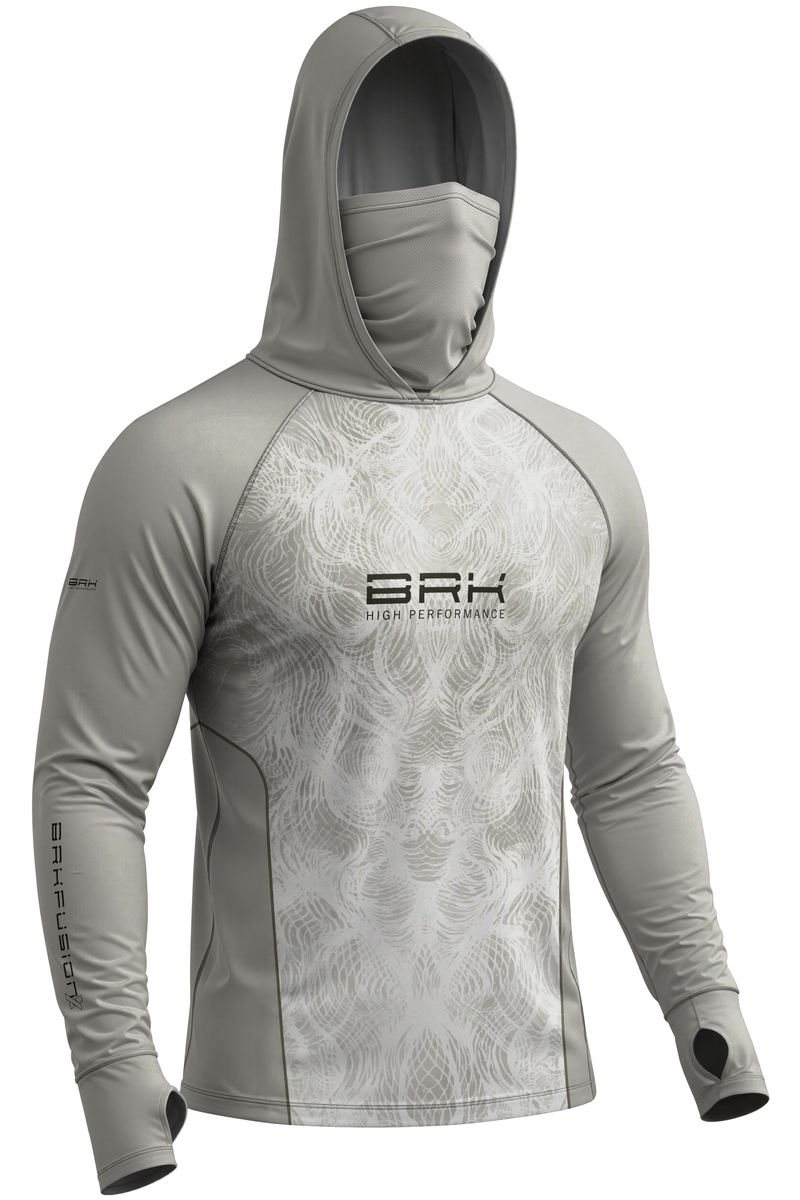 Camisa FusionX Réptil Brk Snake Ice Cinza com Proteção UV50+