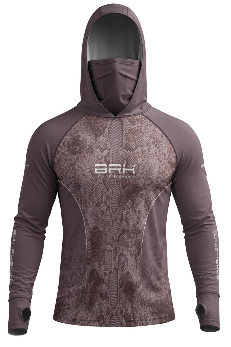 Camisa FusionX Réptil Brk Marrom Snake com Proteção UV50+
