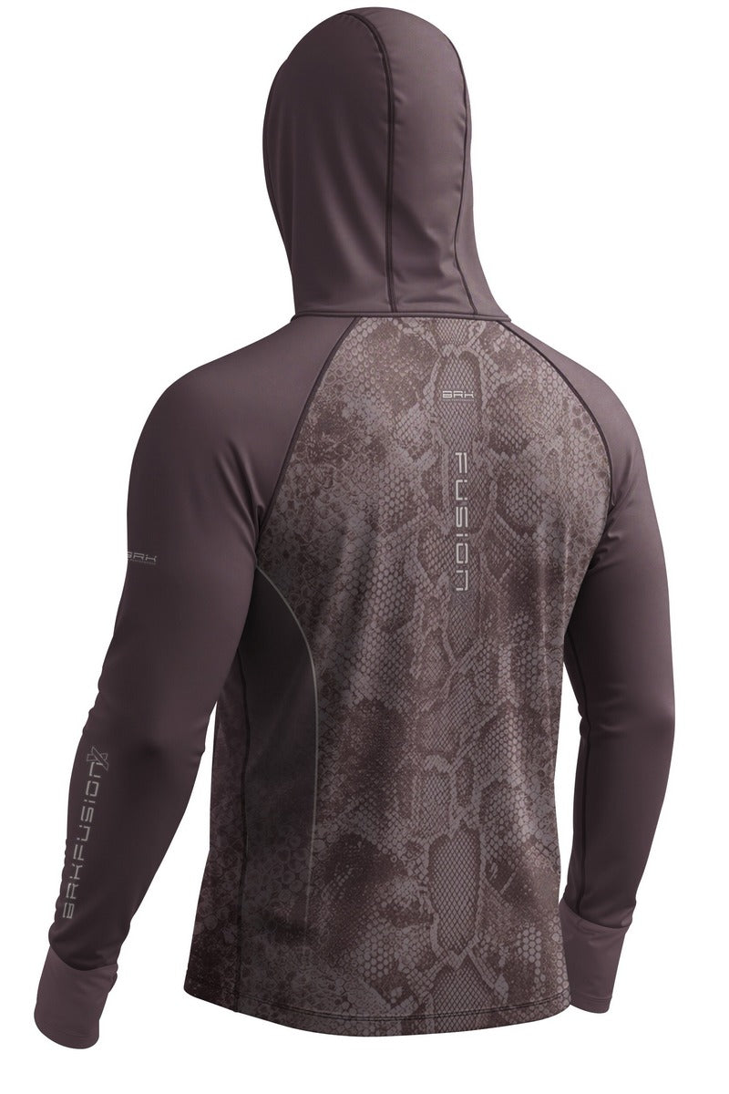 Camisa FusionX Réptil Brk Marrom Snake com Proteção UV50+