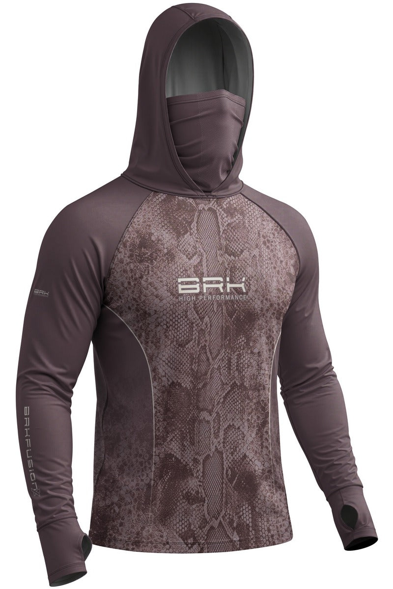 Camisa FusionX Réptil Brk Marrom Snake com Proteção UV50+