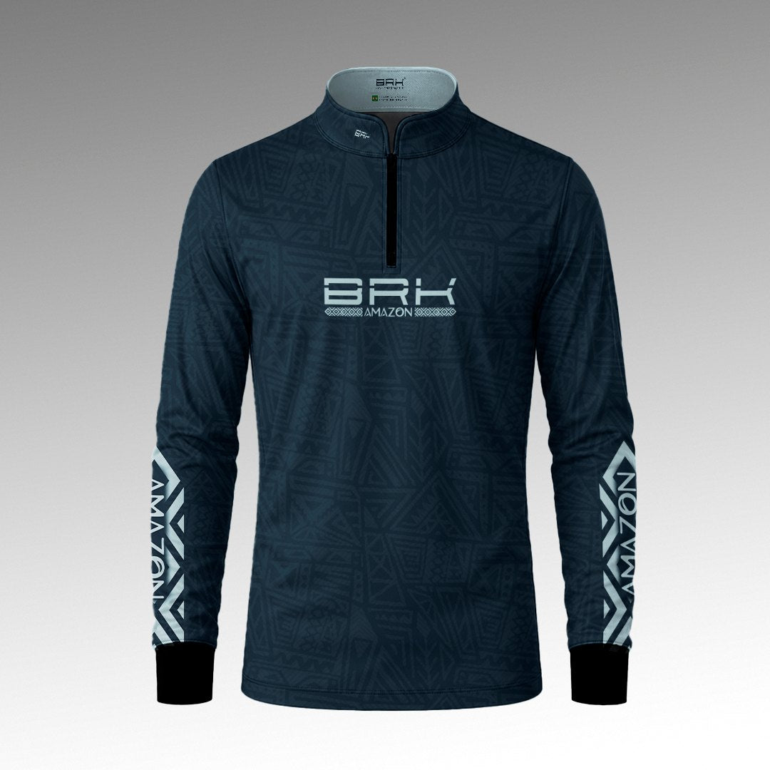 Camisa Amazon Onça-Pintada Azul