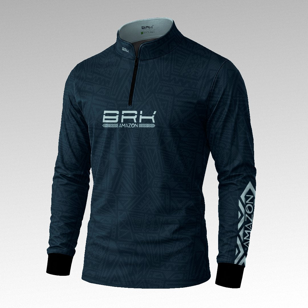 Camisa Amazon Onça-Pintada Azul