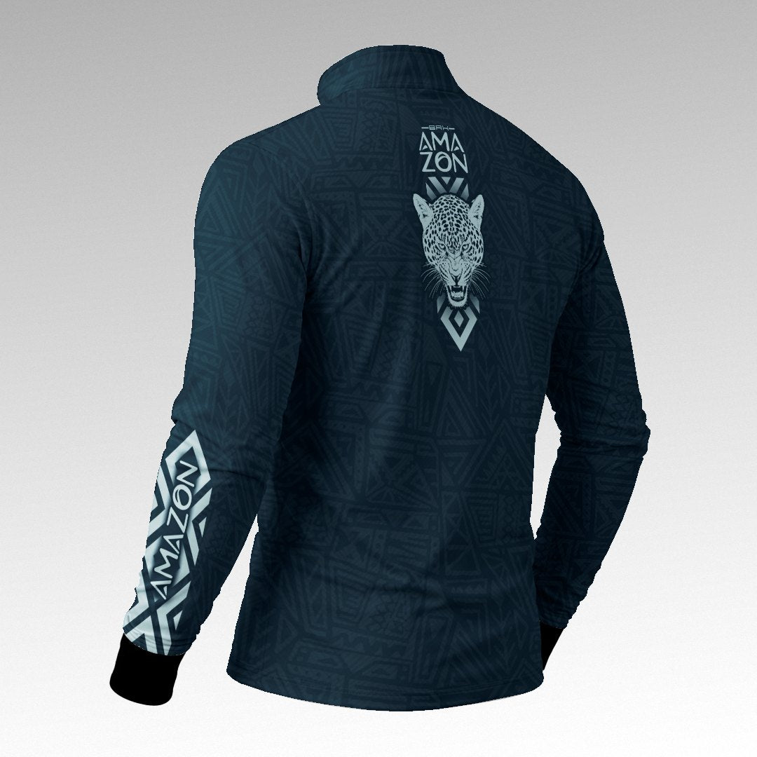Camisa Amazon Onça-Pintada Azul