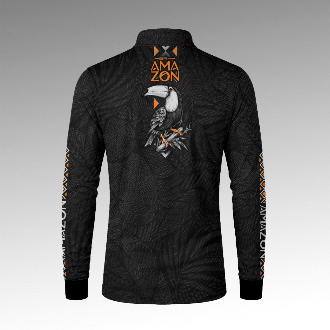 Camisa Amazon Tucano Amazônico Preto