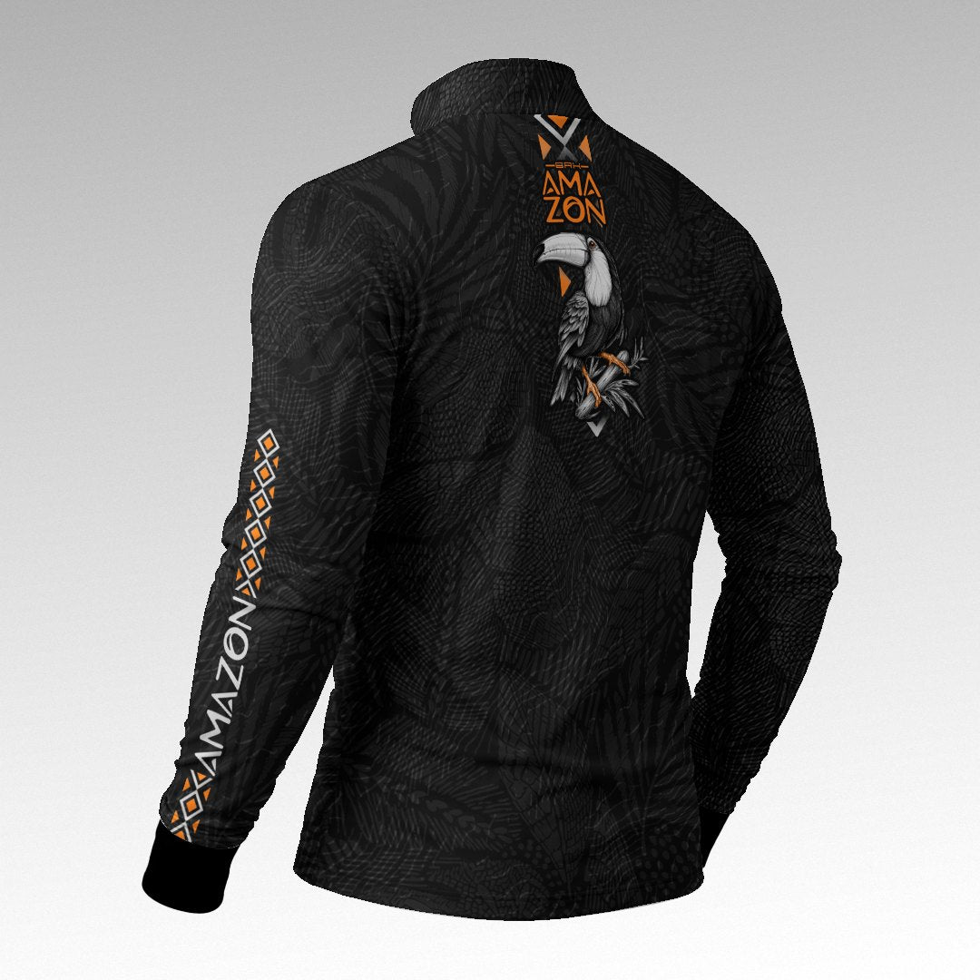 Camisa Amazon Tucano Amazônico Preto