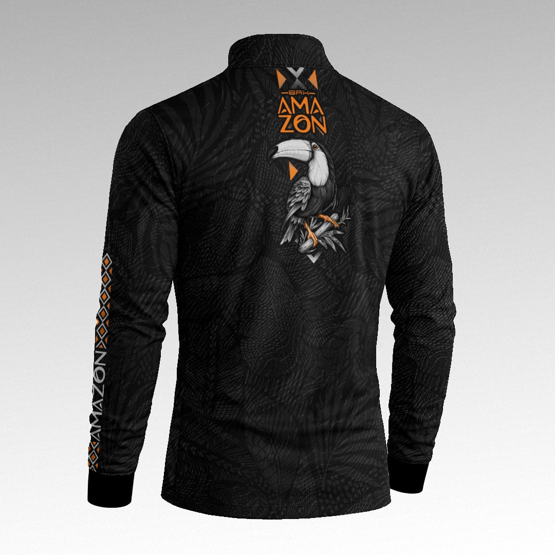 Camisa Amazon Tucano Amazônico Preto