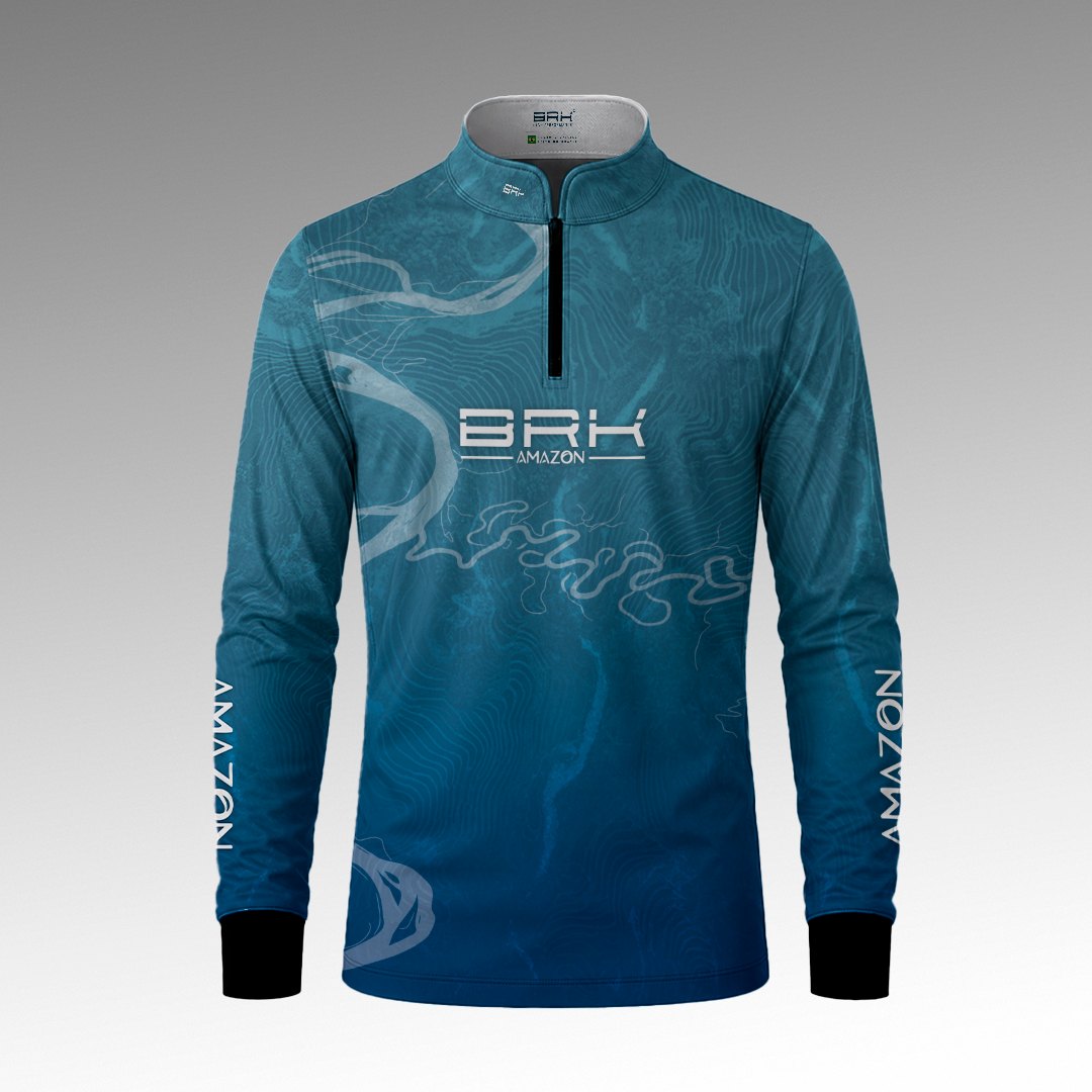Camisa Amazon Rio Amazonas Azul